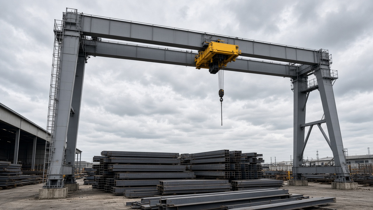 Gantry crane illustration