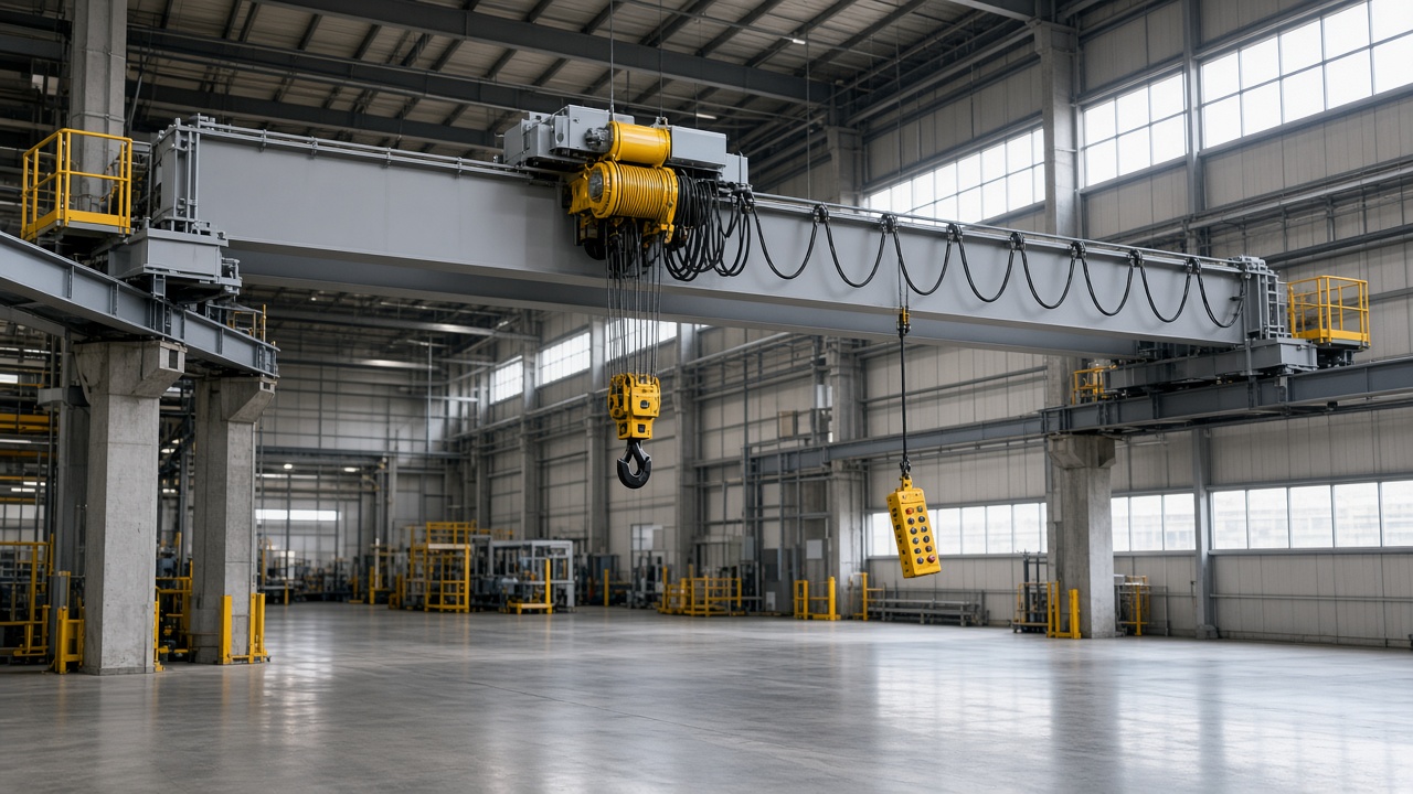 Overhead crane illustration